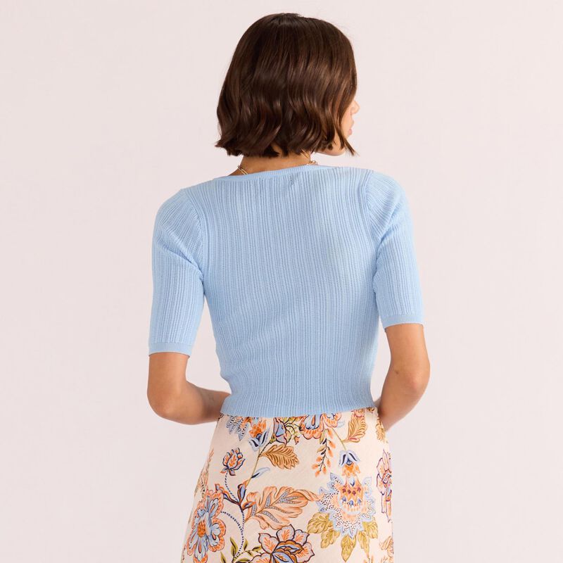 MINKPINK Odessa Knit Tee image number 2